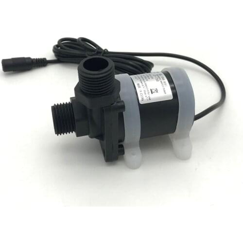 Javtop JT-750B 12V 24V Brushless Water Pump For Continous Working 1/2'' 5/8'' Male Thread Inlet Pump Submersible and Low Noise
