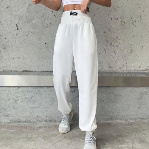 BORRUICE Women's Trousers Harem Pants
