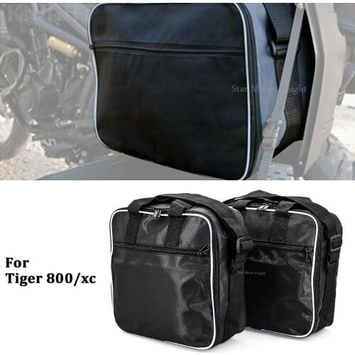 For TRIUMPH TIGER 800 / 800XC black liner TIGER 800 / 800XC motorcycle travel luggage inner bag inner bag