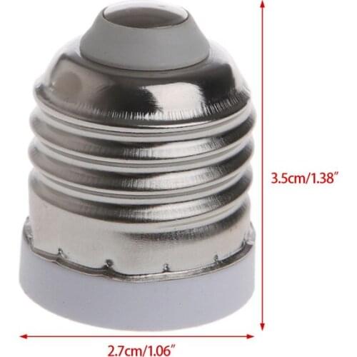 E27 To E17 Socket Base LED Halogen CFL Light Bulb Lamp Adapter Converter Holder Drop Ship