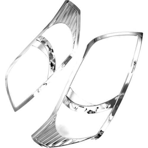 Chrome Styling Head Light Cover for Chevrolet Aveo T250 Hatchback
