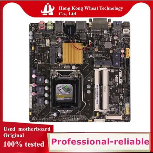 Mini-ITX ITX For ASUS H81T Motherboard Socket LGA 1150 DDR3 SATA3 For Intel H81 Original Desktop Used Mainboard