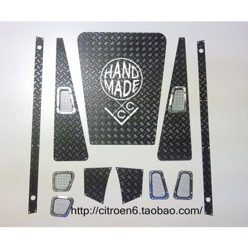 Metal Scratch Body Plate for CChand RC4WD 1:10 D90 D110