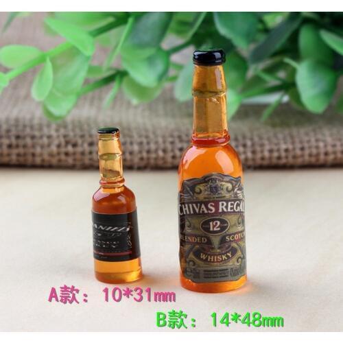 10pcs/lot Miniature Dollhouse 1:6 1:12 Doll drink Doll Pretend food for blyth Dollhouse KitchenToys for barbie