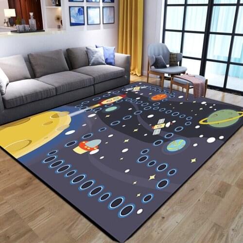 Cartoon 3D Print Carpets For Living Room Bedroom Area Rug Antiskid Soft Flannel Kids Room Game Area Carpet Child Crawl Floor Mat