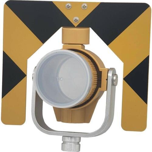 Yellow COLOUR Single Prism Set FOR Total Stations