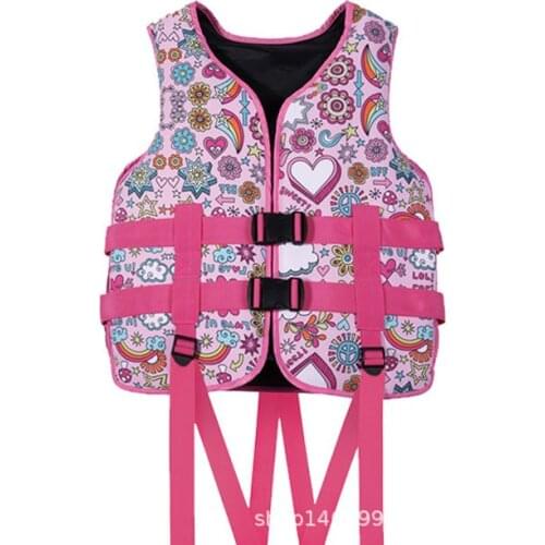 Neoprene Buoyancy Professional Life Jacket Amusement Park Beach Swimming