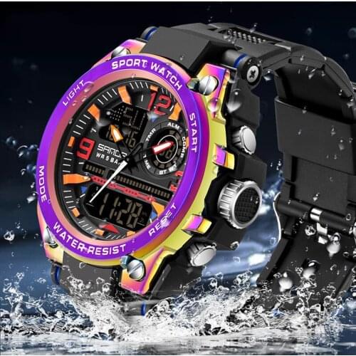 New multifunctional electronic watch trendy fashion male and female students waterproof sports ins wind childrens gifts