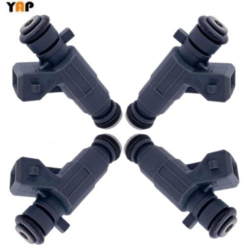 NEW Fuel Injector (4) FOR FIT HYUNDAIKIA Shuma Sephia Sedan Hatchback Saloon 1.5L L4 0280155808 0280156196 0K2A313250 1997-2010