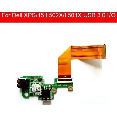 Original for Dell XPS 15 L502X L501X USB 3.0 I/O CIRCUIT BOARD With cable GRWM0 0GRWM0 DAGM6CTB8D0 WORKS