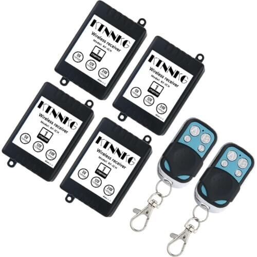 DC5V 12V 24V 1CH Wireless Universal Remote Control Switch rf Relay Receiver and Transmitter for Garage and Gate Controller