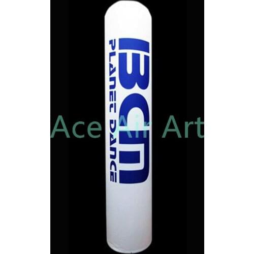 Advertising Event column Inflatable Lighting standing tube Decoration ,Advertising LED Inflatable pillar for parties