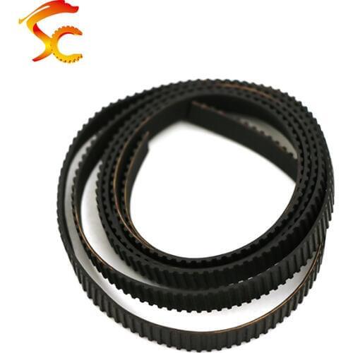 High Quality 2meters/LOT MXL 6mm timing belt Pitch=2.032 open rubber belt width 6mm 3D Printer belt