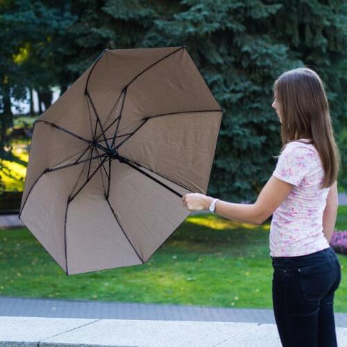 113cm (2pcs/lot)75T parasol visible double layers double bridge carbon fiberglass two fold auto open hook mini golf umbrellas