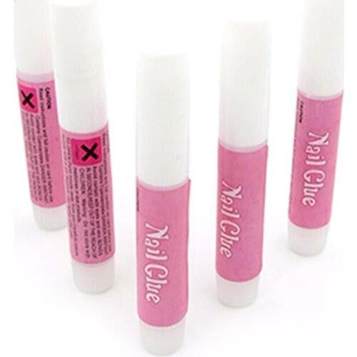 5pcs Extra Strong Nail Glue 2g Quick Dry Adhesive Bond Nails Art Tips Acrylic Gel New