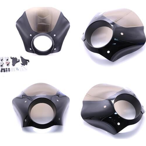 Headlight Fairing 39mm 49mm Trigger Mount For Harley Low Rider Street Bob Super Glide Sportster 1200 Sportster XL883 Dyna