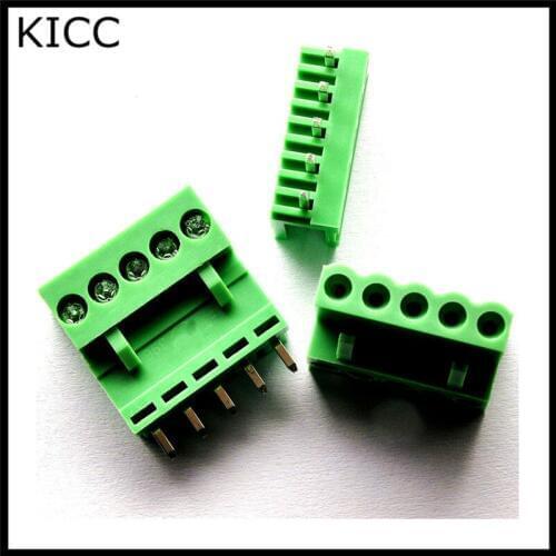HT3.96 5P Straight pin Connecting terminal HT3.96-5PV 3.96mm Connector Plug+Socket 10Sets