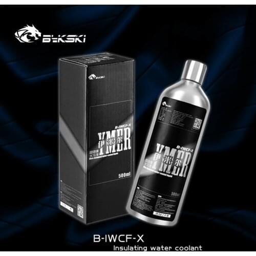 Bykski 500ML Insulated Water Coolant,PC Water Cooling Liquid Liquor Transparent Non-conductive Thermal Conductive Liquid B-IWCF
