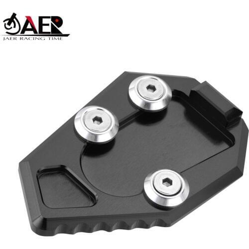 JAER For HONDA CB1000R CB1000R 2008-2015 Street bike CNC Aluminum Side Stand Extension Enlarger Plate Kickstand Enlarge