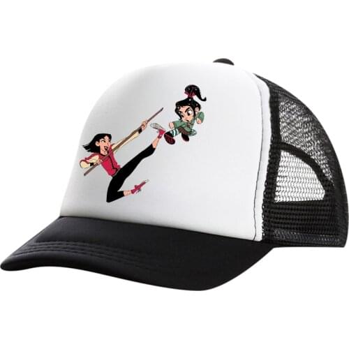 New High Quality Brand Ralph Breaks the Interne Washed Cap For Men Women Gorras Snapback Caps Baseball Caps Dad Hat Outdoors Cap