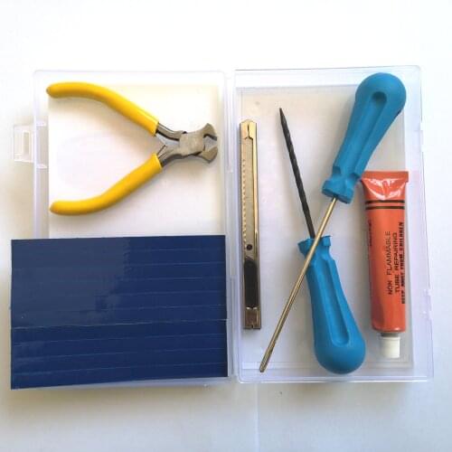 Room temperature vulcanized automobile motorcycle electric vehicle vacuum tire patching tape minimally invasive double-sided rub