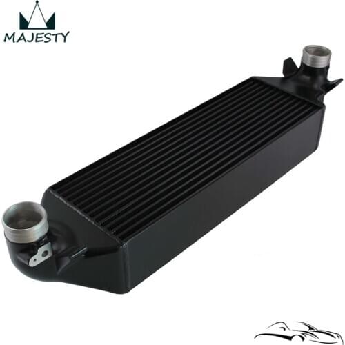 Front Mount Intercooler Upgrade Kit Fits For Ford Focus RS MK3 2.3L 2016-2018 Black