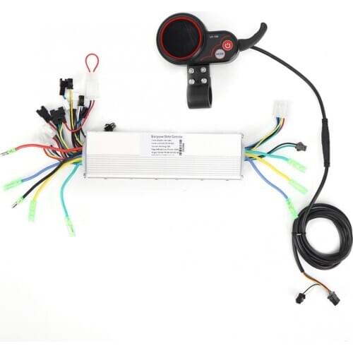24V 36V 48V 60V 250W 350W E-bike Motor Controller Thumb Throttle LCD Display Set Electric Bicycle Scooter Controller LCD Screen