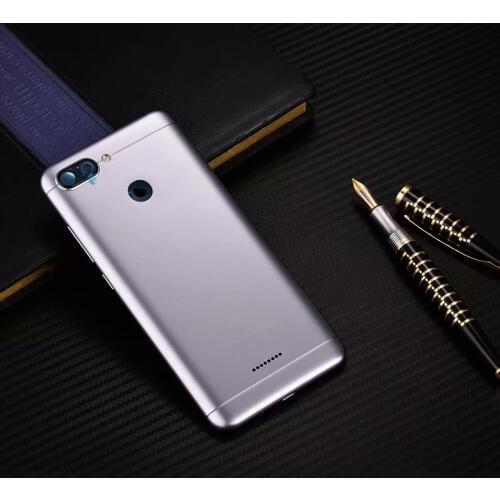 Redmi6 Housing For Xiaomi Redmi 6 Plastic Battery Cover Repair Replace Back Door Rear Case + Logo Buttons Camera Lens