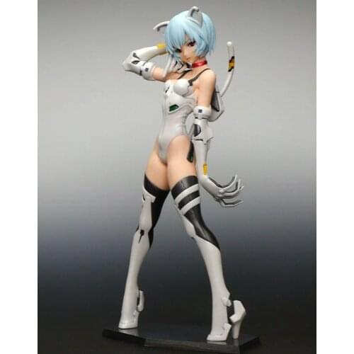 GK Ayanami Cat White Model Resin Figure