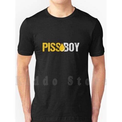 Piss Boy ( White ) T Shirt Cotton Men Diy Print Cool Tee Piss Pissing Piss Boy Goldenboyuk Kink Fetish Bdsm