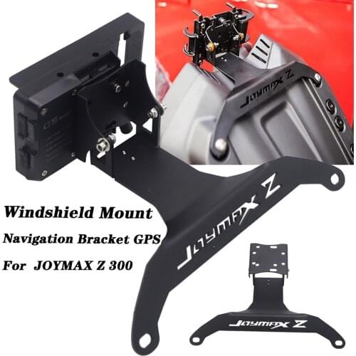 Navigation Bracket Mobile Phone Gps Plate Bracket for SYM JOYMAX Z 300 Motorcycle accessories black Z300