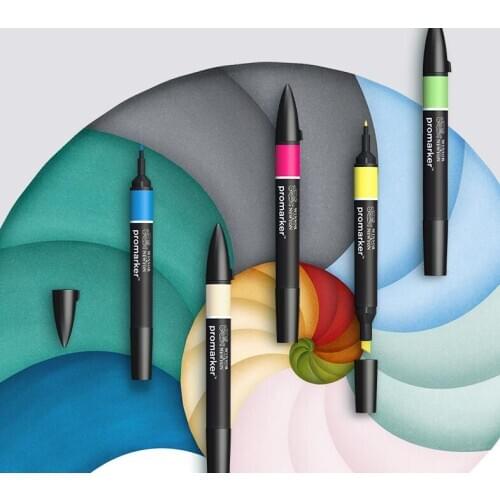 Winsor & Newton Promarker New Colors Art Markers Metallic Neon Highlight New Packaging