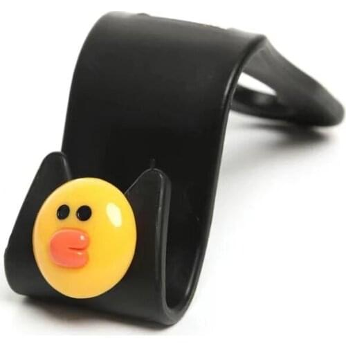 New 4pcs Car Universal Seat Back Hook Interior Supplies Daquan Car Interior Car Seat Back Car Cute Umbrella Storage Car Hook