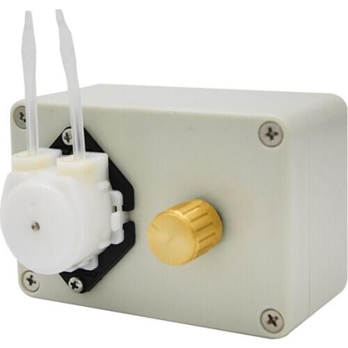 Micro Peristaltic Pump with Adjustable Flow Rate 110V/220V Mini electric Water Pump Dosing Pump For Laboratory Home Applications