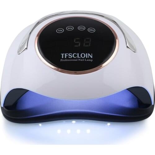 Professional UV LED Lamp with Portable Handle Touch Screen 10/30/60S Timer Setting 60 Leds UV Gel Curing Light for Nails Drying