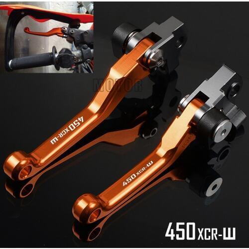 For 450XCR-W 2007-2016 2008 450 XCR-W XCRW XCR W CNC Motorcycle DirtBike Dirt Pit Bike Motocross Pivot Brake Clutch Levers