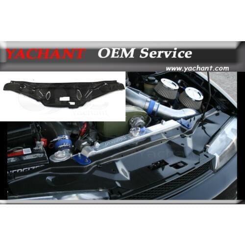 Car-Styling Carbon Fiber Cooling Panel Fit For 1997-1998 S14A Silvia Kouki 200SX 240SX Cooling Slam Radiator Panel