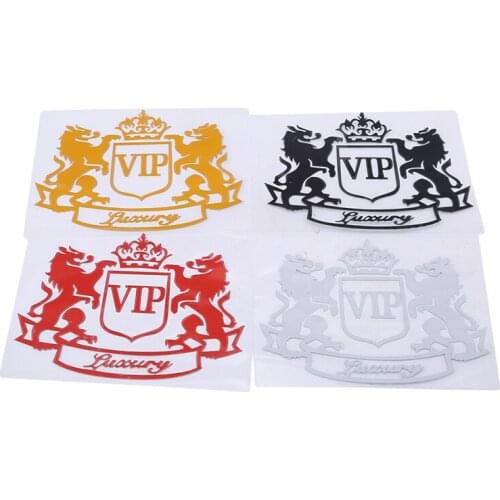 New Style Lion Car Sticker VIP Lion Reflective Car Styling Car Motorcycle Decor Car Body Decoration Accessories