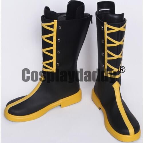 Touhou Project Kirisame Marisa Black Short Coslpay Shoes Boots S008