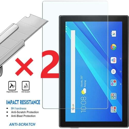 2pcs Tempered Glass for Lenovo TAB M10 TB-X605F/TB-X505 10.1 Inch Screen Protector 9h Tablet Protective Film for Lenovo TAB M10