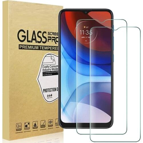 HD Tempered Glass for Motorola Moto E7i Power E7 Plus E7Plus Screen Protector Clear Glass No Fingerprint