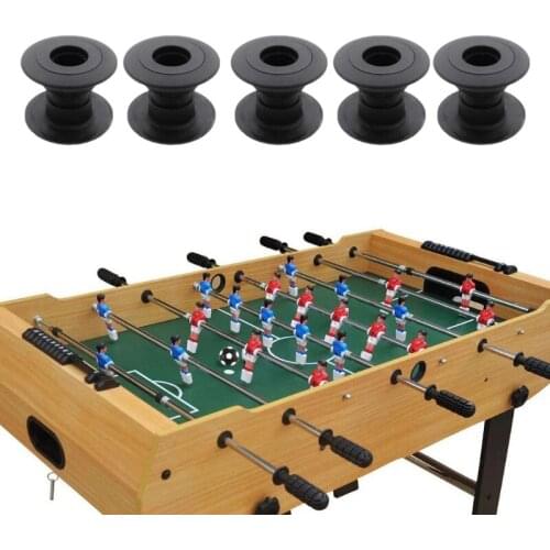 10 Pcs Foosball Bearing Rods, Tabletop Foosball Bushings,Table Football Bearing Rods,Foosball Fun Games Accessories