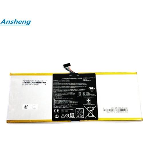 Ansheng High Quality 25WH C12P1301 battery For ASUS For MEMO PAD K00A (ME302C) For MemoPad 10.1" TF303K 1B014A