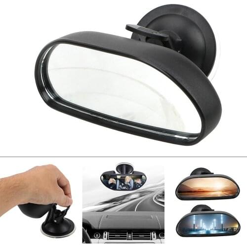 Car Back Seat Baby View Mirror Suction Cup Baby Mirrors Rotation Adjustable Auto Replacement Parts Car Interior Rearview Mirror