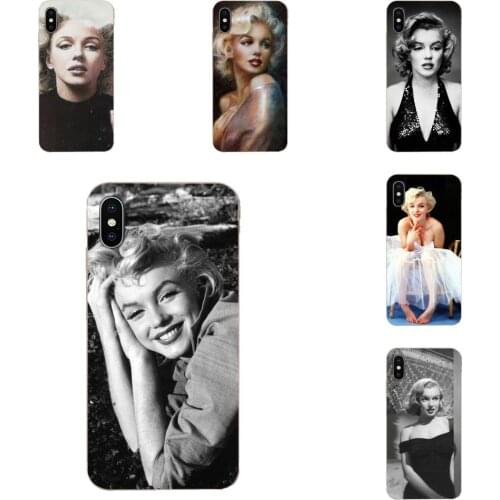 For Samsung Galaxy S3 S4 S5 Mini S6 S7 S8 Edge Plus S9 S10 S20 Plus Hot Selling Design Cell Case Marilyn Monroe