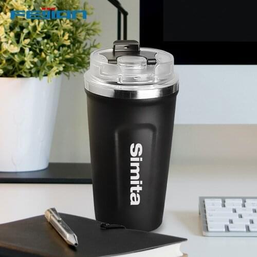 SIMITA Travel Coffee Mug, Stainless Steel Thermos Tumbler Cups, Vacuum Flask Thermo Cups Bottle. Insulated Beer Drinkware Gift
