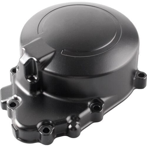 Motorcycle Engine Stator Crank Case Generator Cover Crankcase For KAWASAKI Ninja ZX6R 1995 1996 1997 CNC Aluminum Black