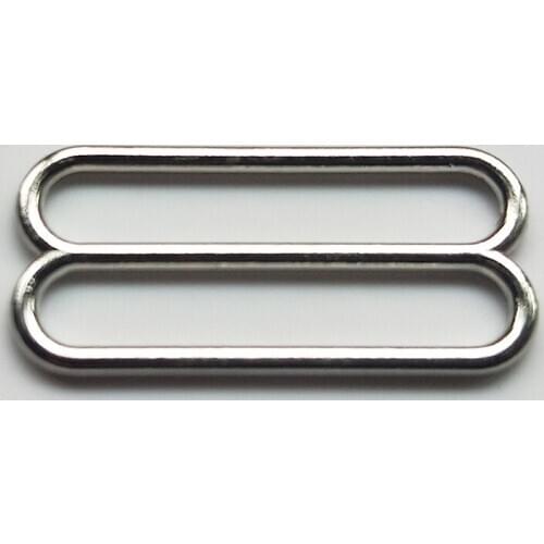 25mm metal ring adjustable buckles 8 shape for bags backpack garment shoes belt hand work accessories