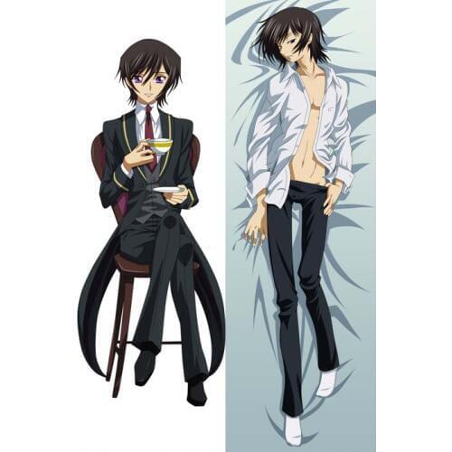 Anime Dakimakura cover Code Geass Lelouch of the Rebellion pillowcase Hugging Body Pillow Cover cartoon Pillow cases pillowslip