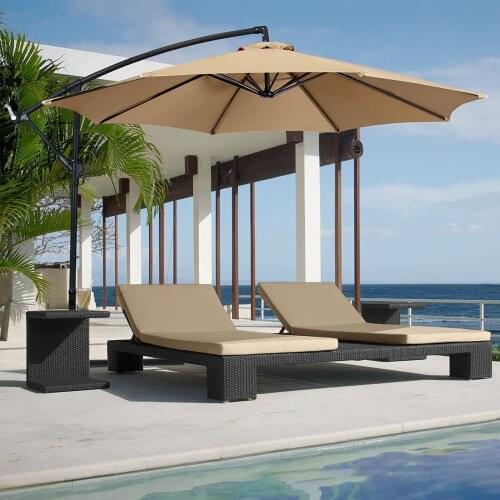 New Octagonal Dustproof Sunshade Umbrella C Canopy Cover Garden Courtyard Protective Anti-UV Sunshade Cover Awning No Stand